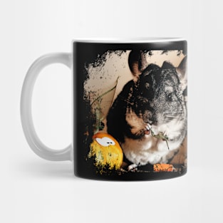 Whisker Wonders Chinchilla Antics, Trendsetting Tee for Furry Aficionados Mug